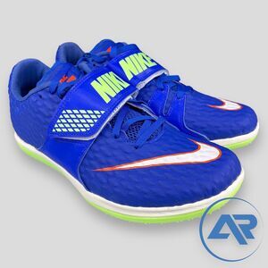 Nike Zoom High Jump Elite Track Spikes Racer Blue 806561-400 Men 7 / Women 8.5